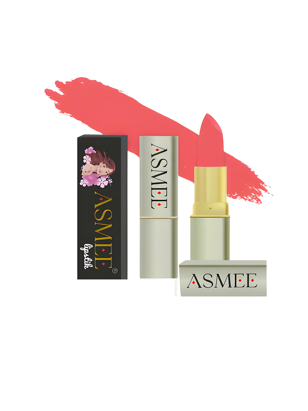 ASMEE Long Lasting & Non Transfer Matte Lipstick - Daisy Pink DI-0210