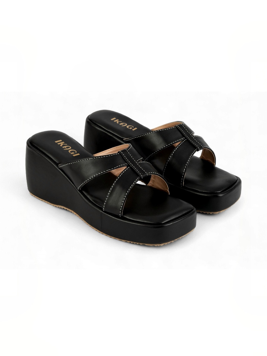 IKAGI Platform Sandals