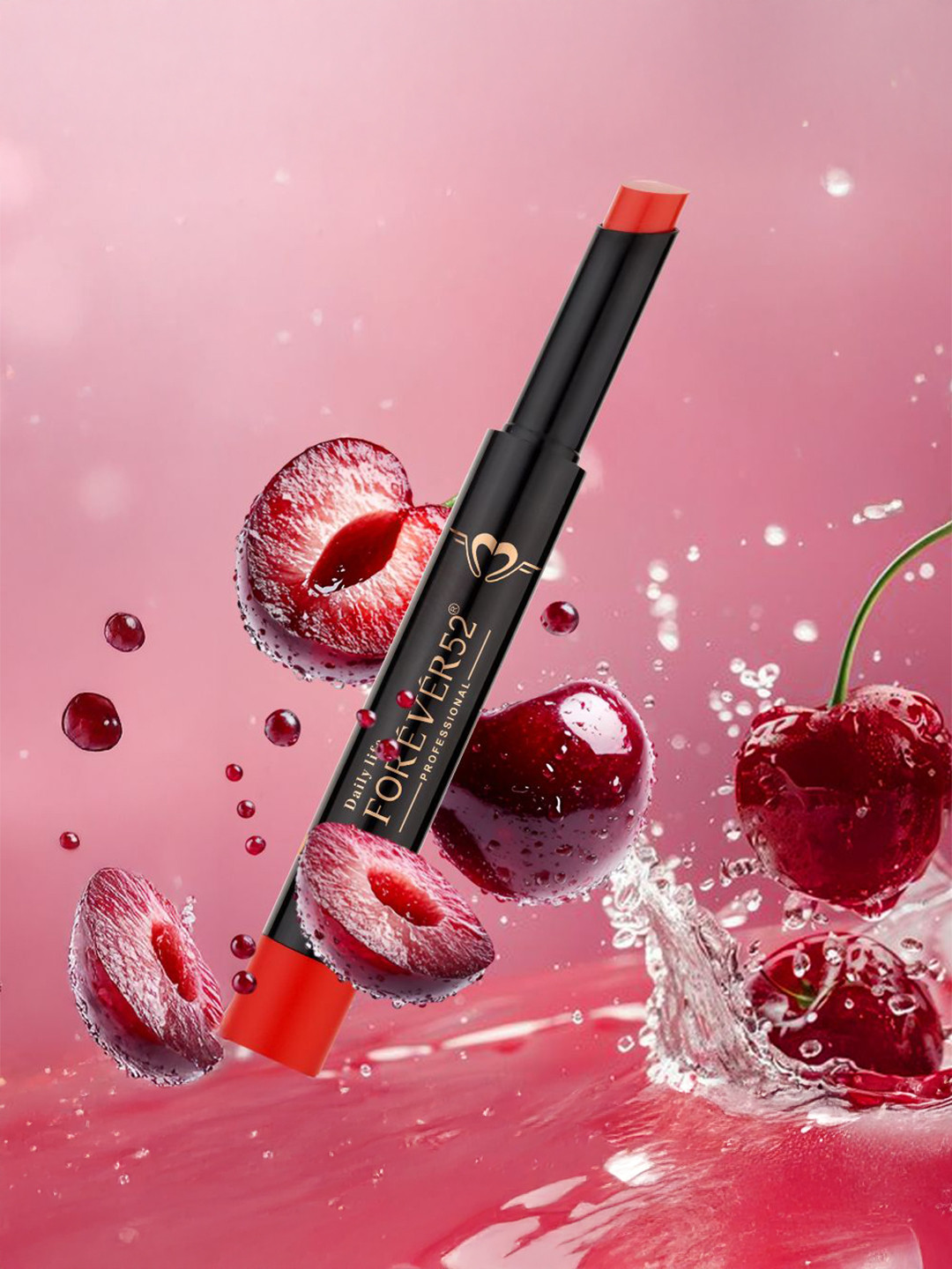 Daily Life Forever52 Hydra Lips Semi Matte Lipstick With Vitamin E - 2 g - Cherrydrop 11