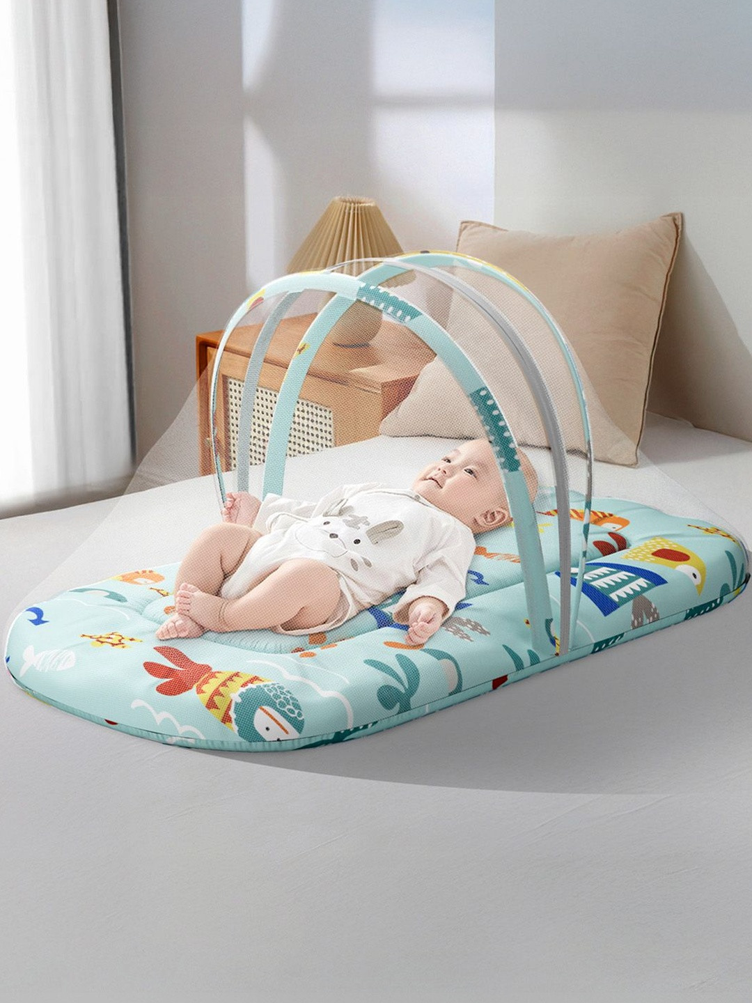 StarAndDaisy Infants Printed Baby Bed Set