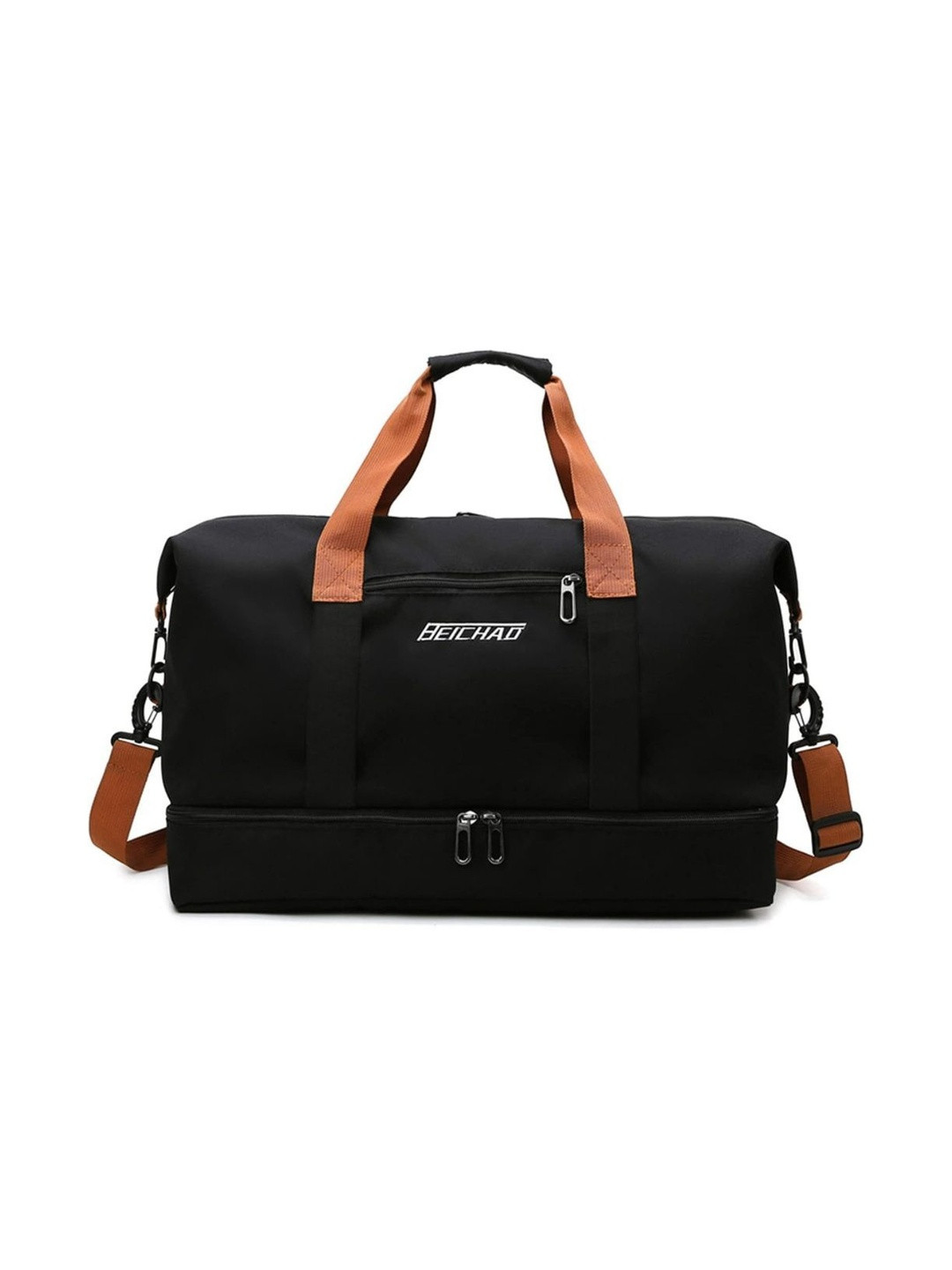SWISS HORN Foldable Casual Duffel Bag With Separate Shoe Compartment
