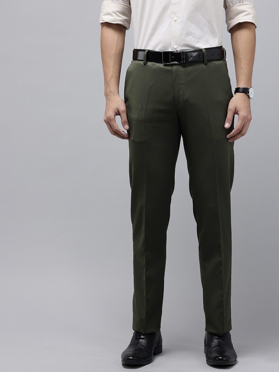 Arrow Men Tailored Fit Formal Trousers