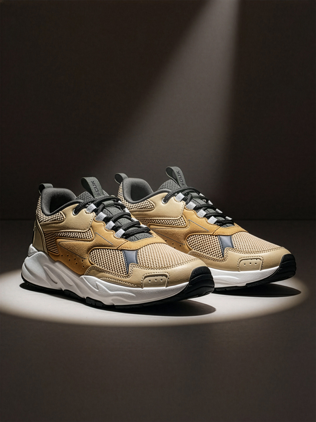 FCUK Men Solid Sneakers - Image 1