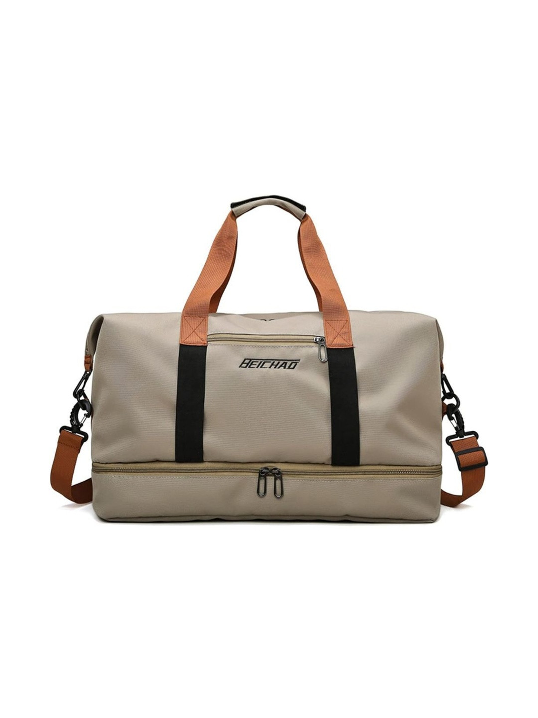 SWISS HORN Foldable Casual Duffel Bag With Separate Shoe Compartment