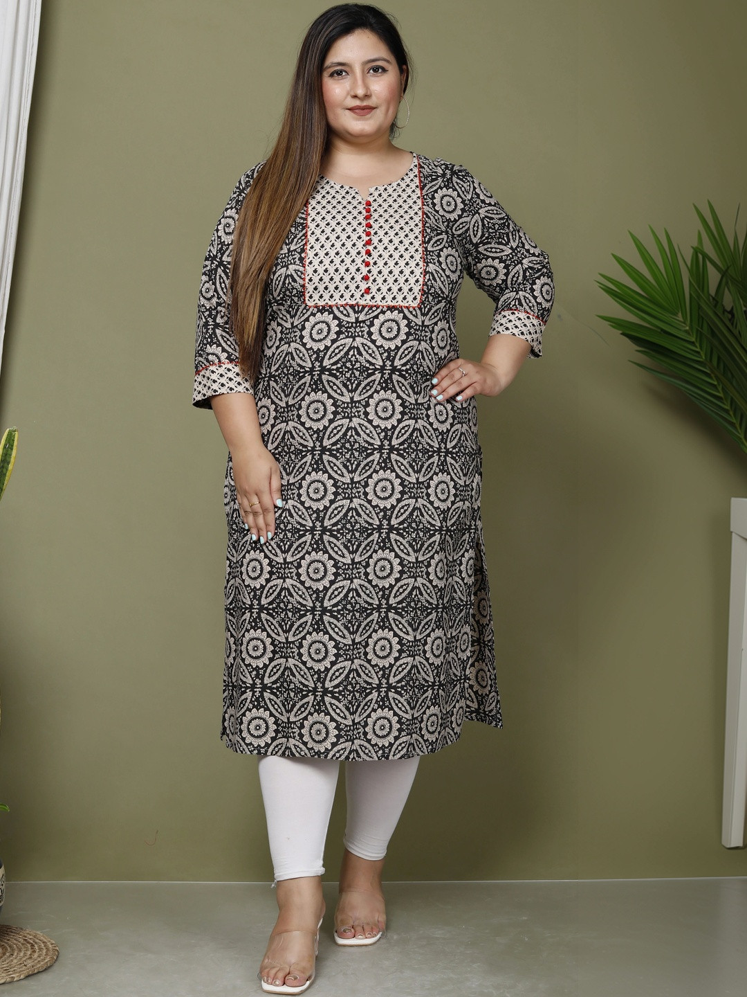 Avnii Women Floral Printed Floral Kurta