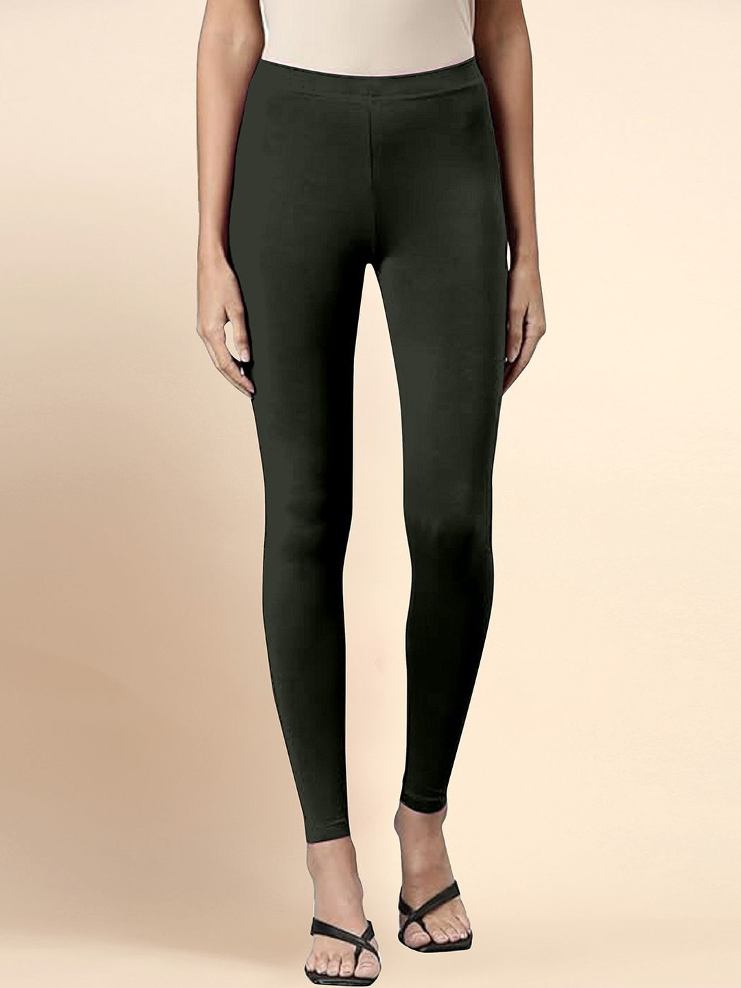 Trendmalls Mid-Rise Ankle-Length Leggings