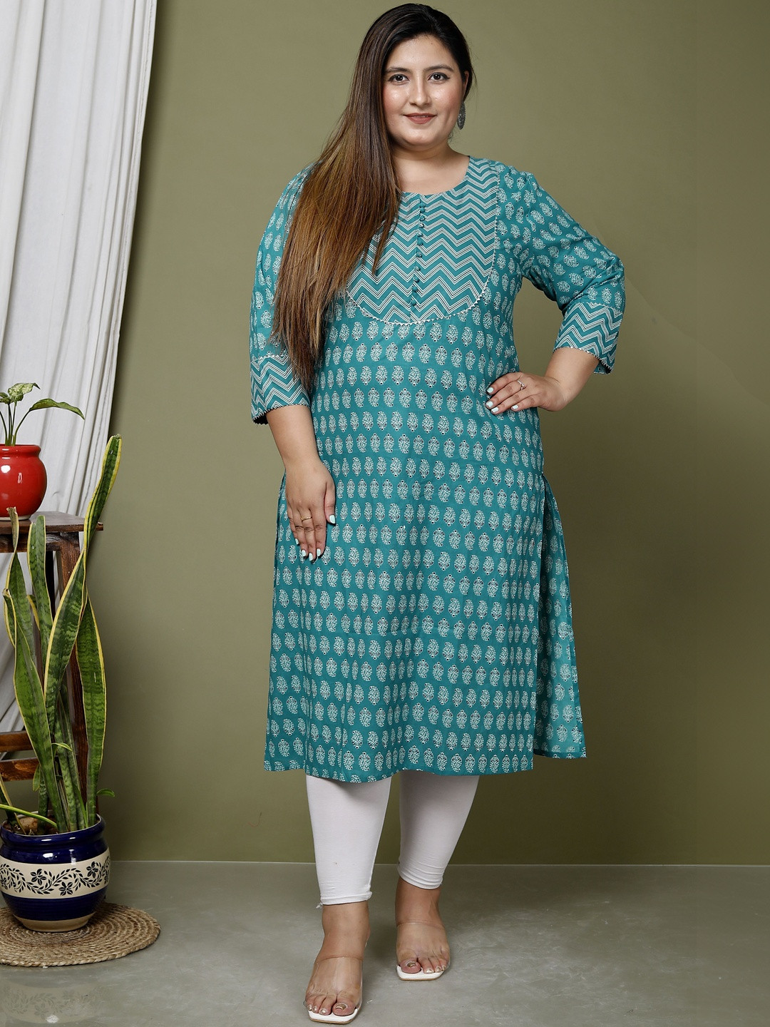 Avnii Women Floral Printed Floral Kurta