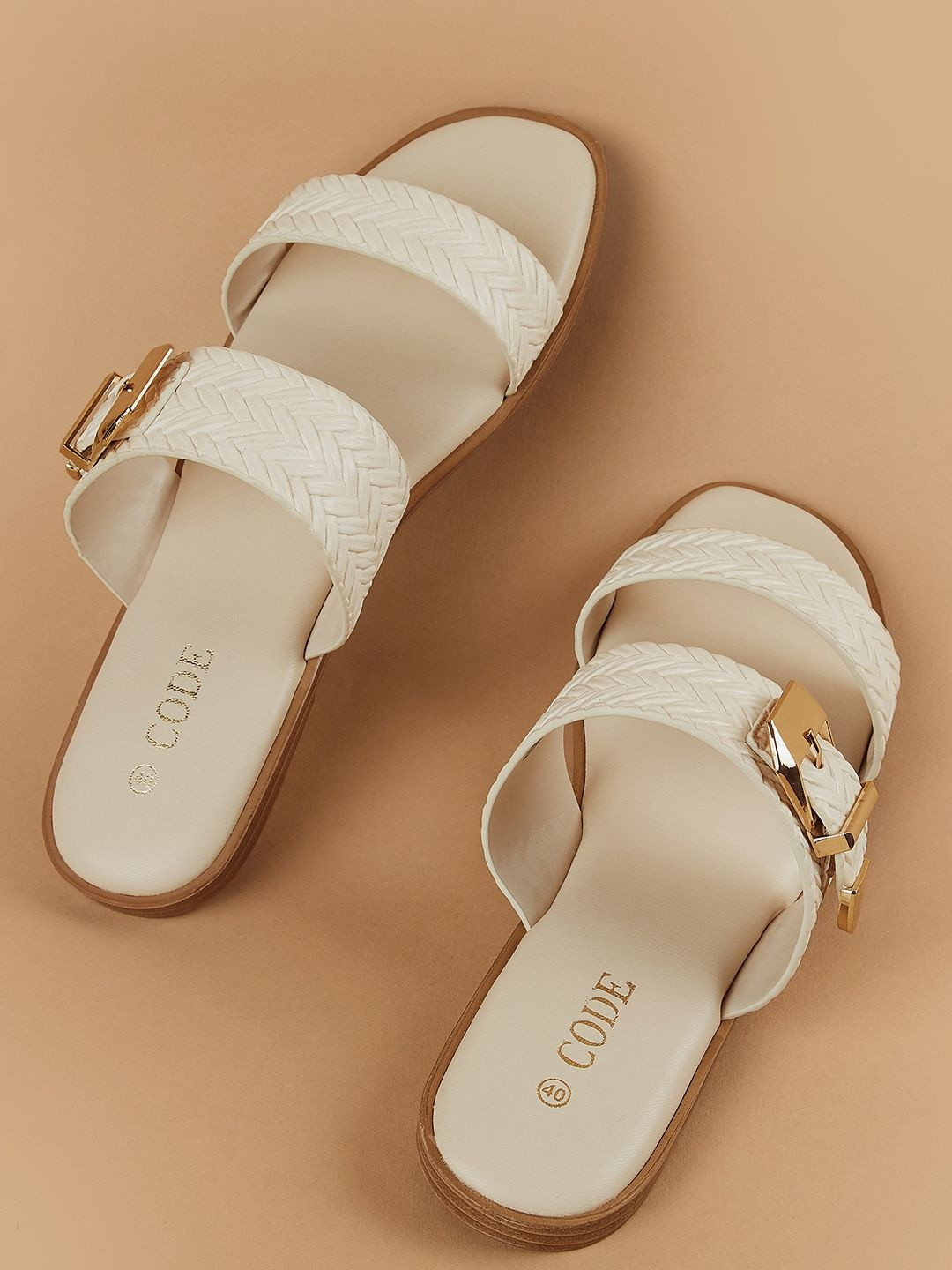 CODE by Lifestyle Women PU Comfort Sandals