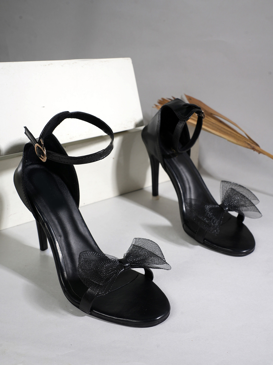 MOZAFIA Women Stiletto Heel Sandals
