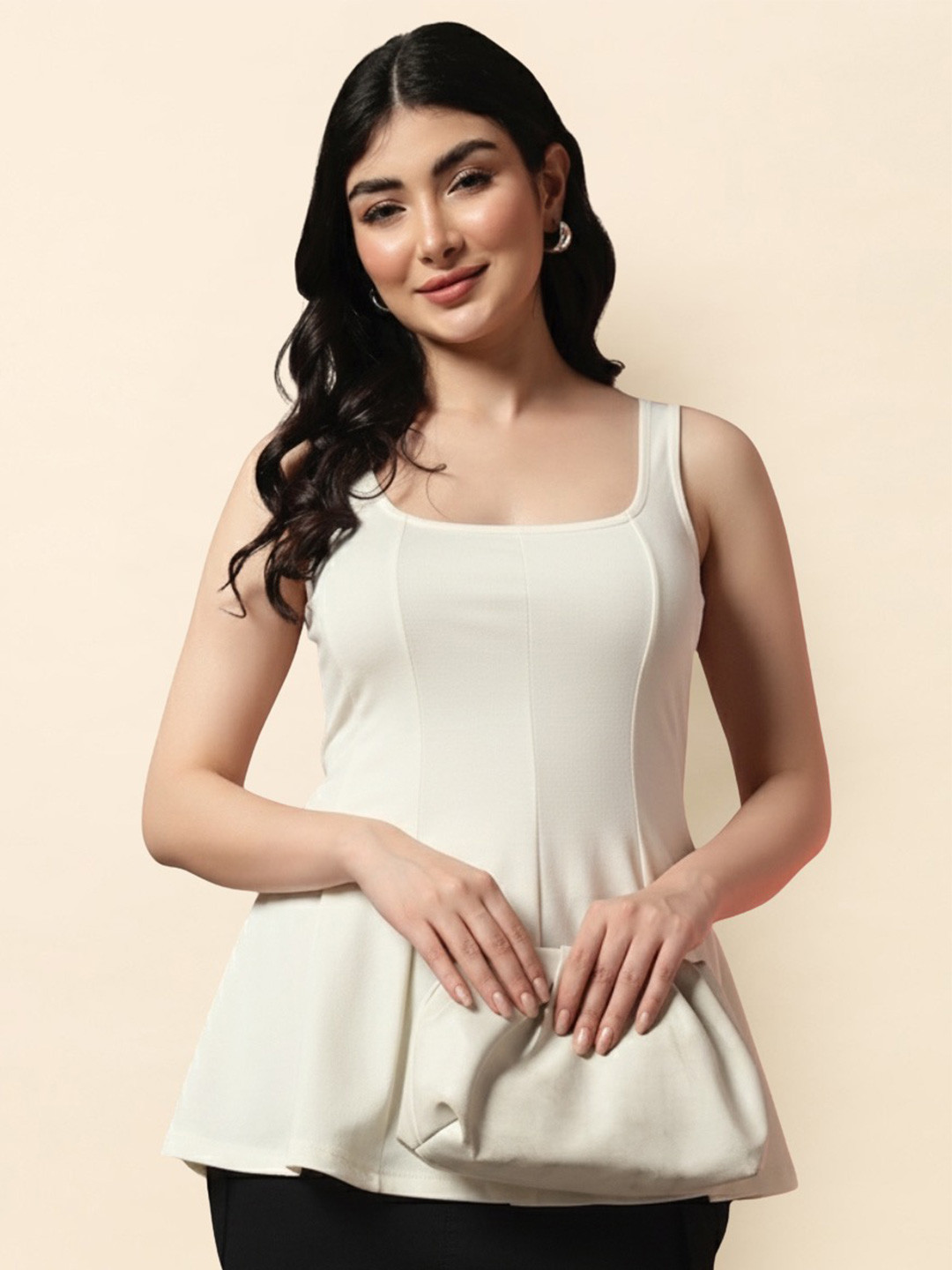 CORSICA Peplum Top