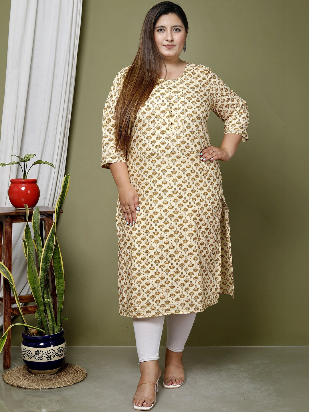 Avnii Women Floral Printed Floral Kurta