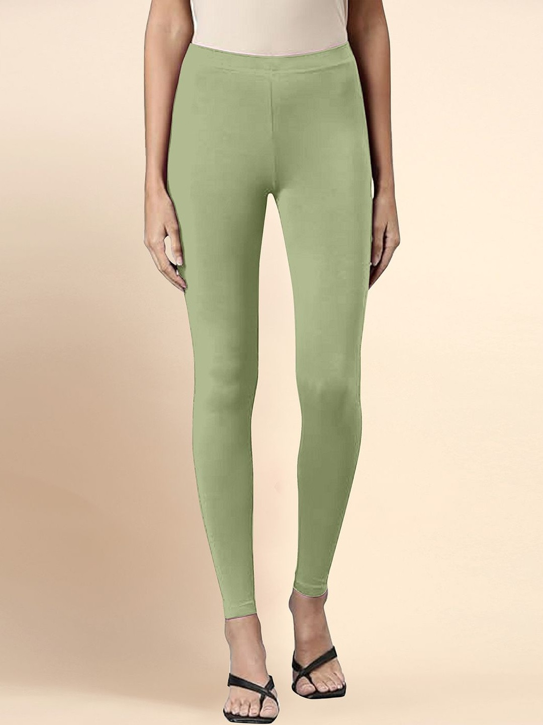 Trendmalls Mid-Rise Ankle-Length Leggings
