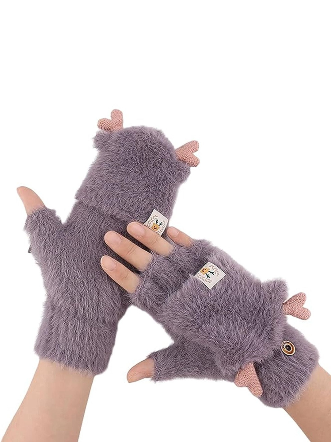 Bizarro.in Women Acrylic Winter Gloves