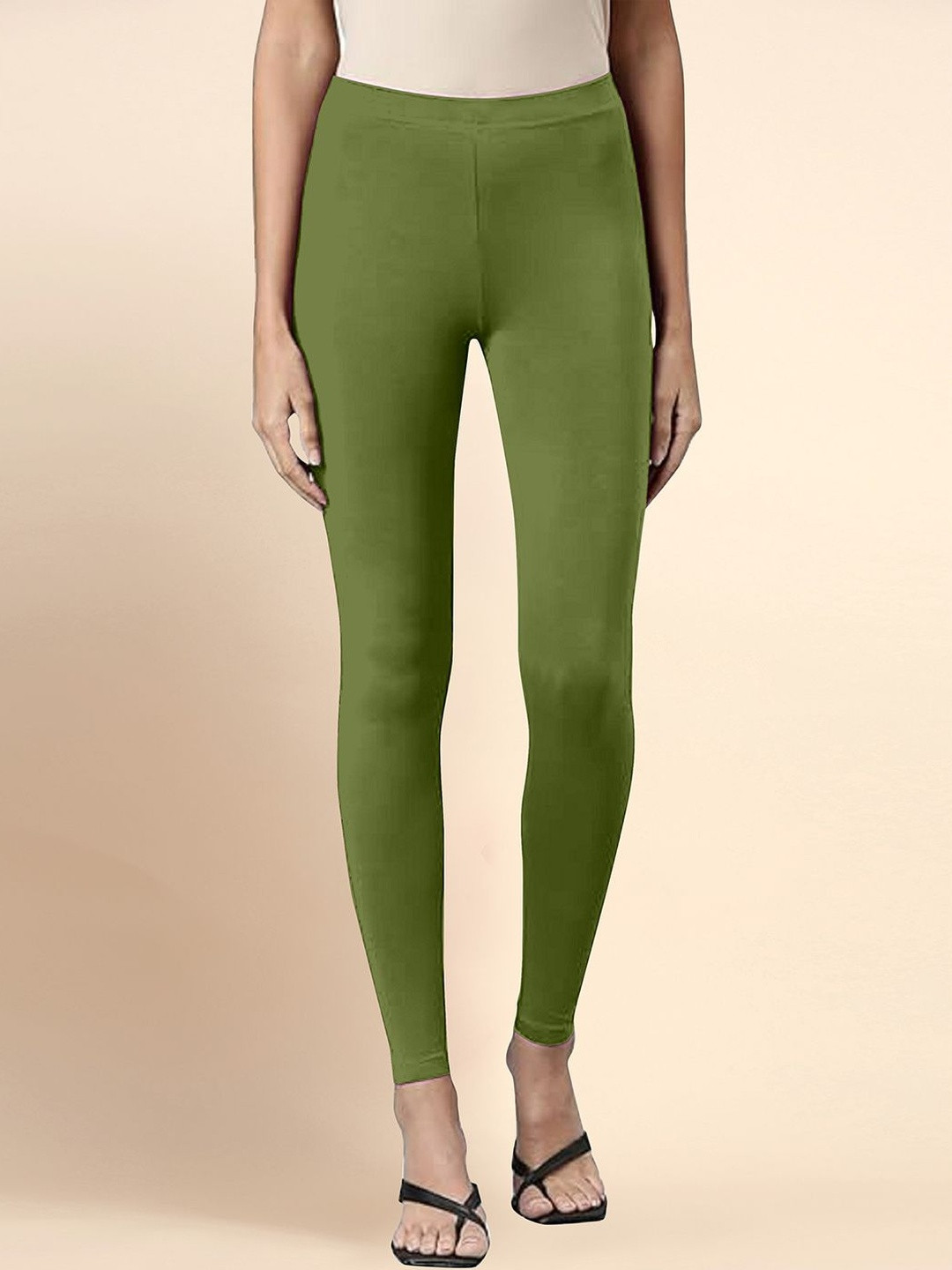 Trendmalls Mid-Rise Ankle-Length Leggings