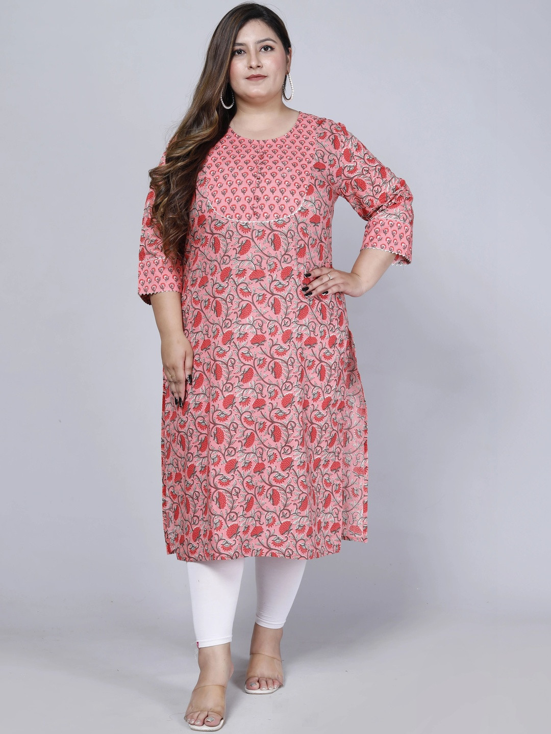 Avnii Women Floral Printed Floral Kurta
