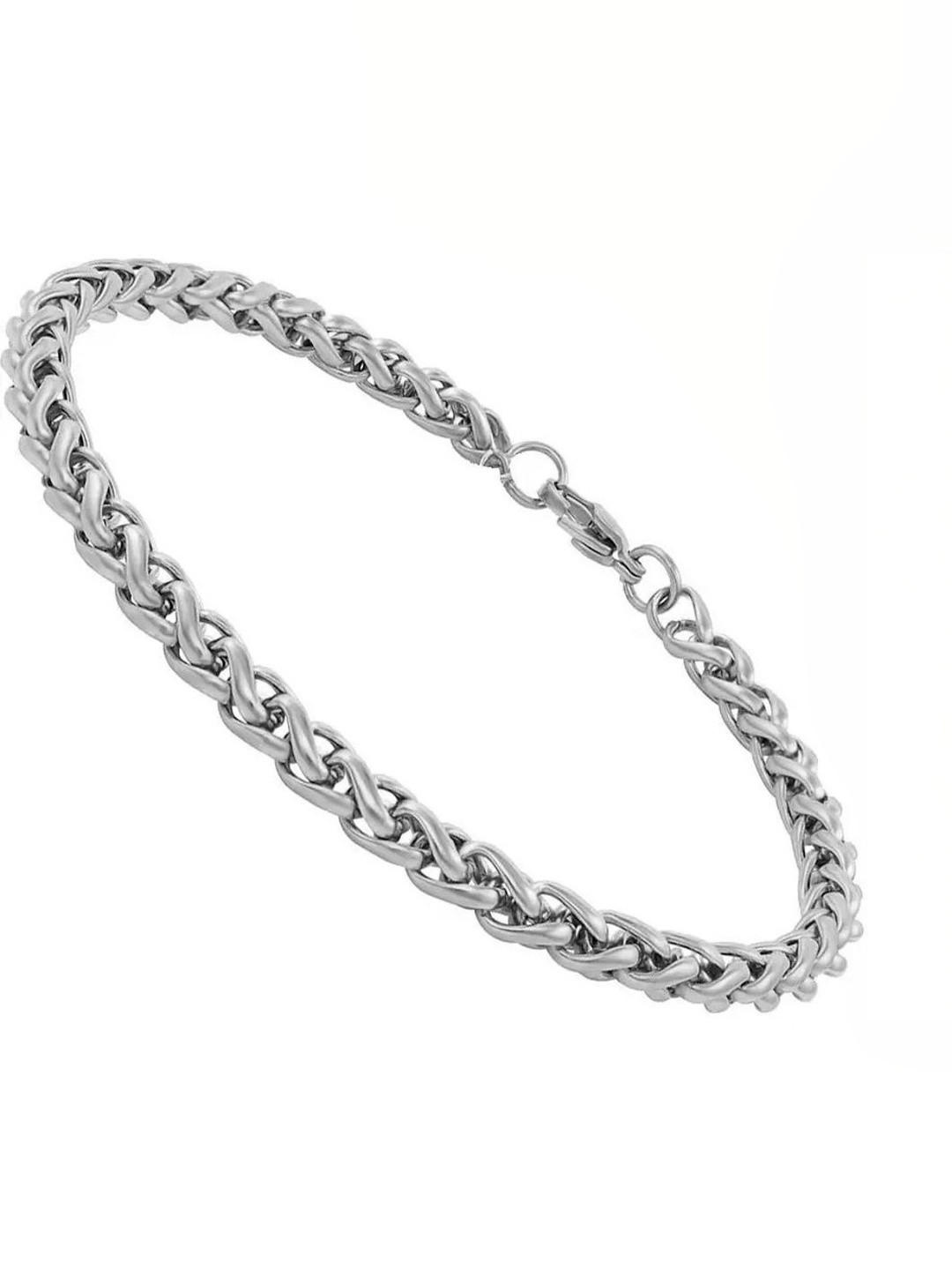 RV Jewels Unisex Silver-Plated Link Bracelet