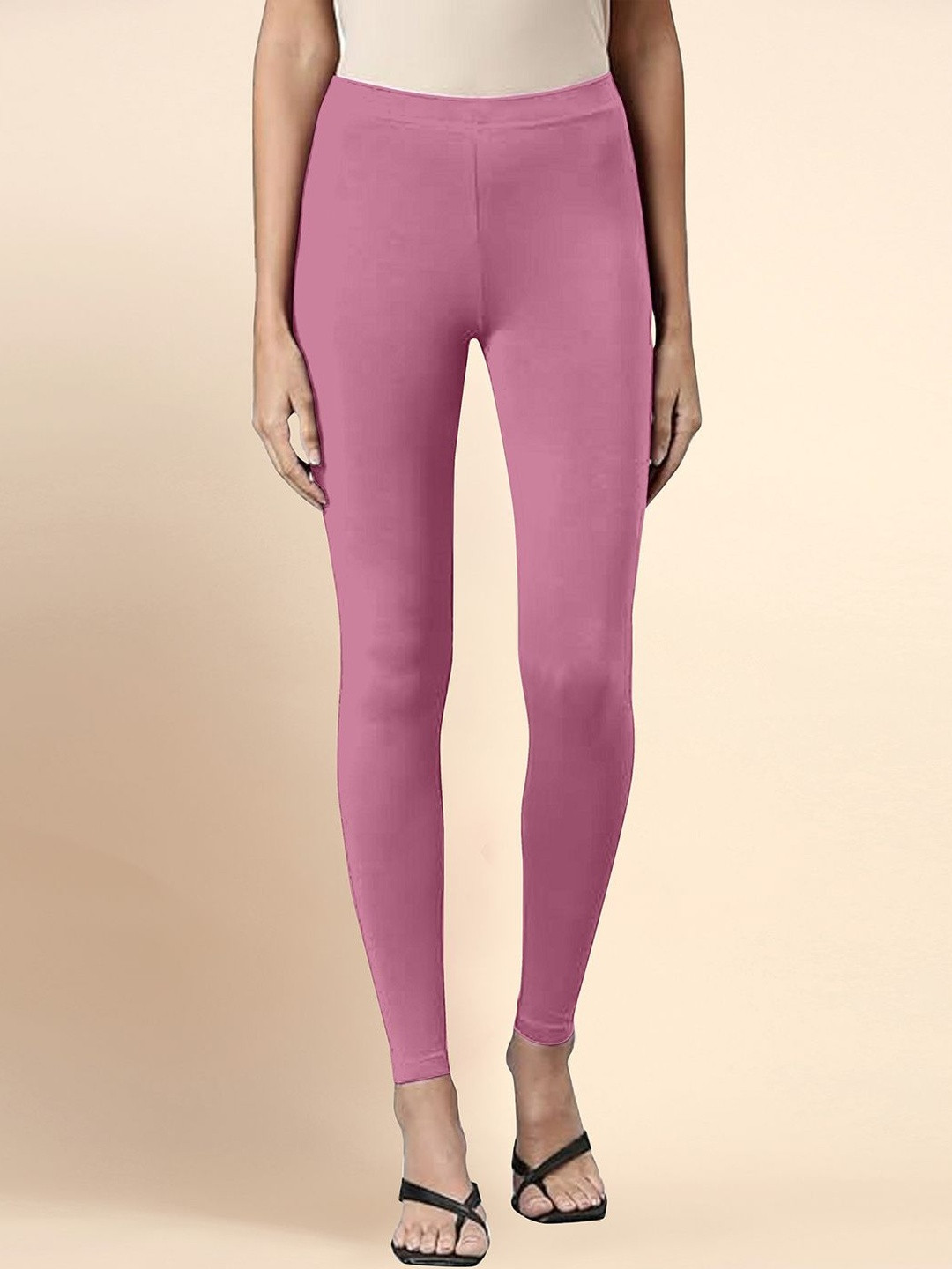 Trendmalls Mid-Rise Ankle-Length Leggings
