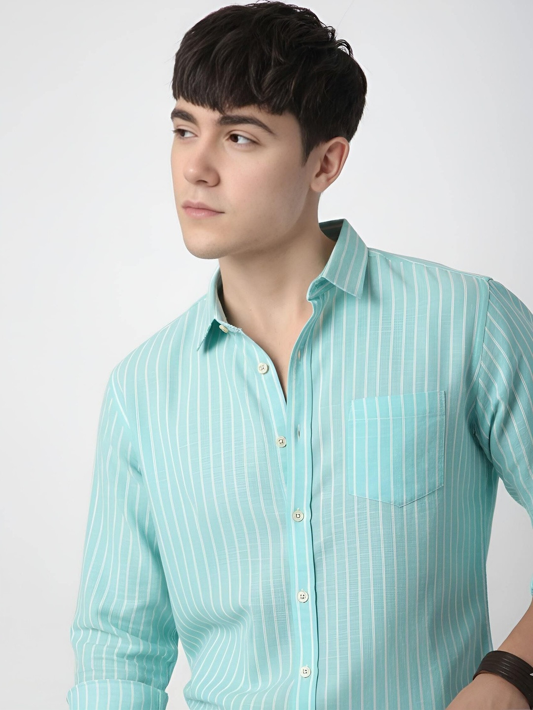 OTUS Men Classic Striped Casual Shirt