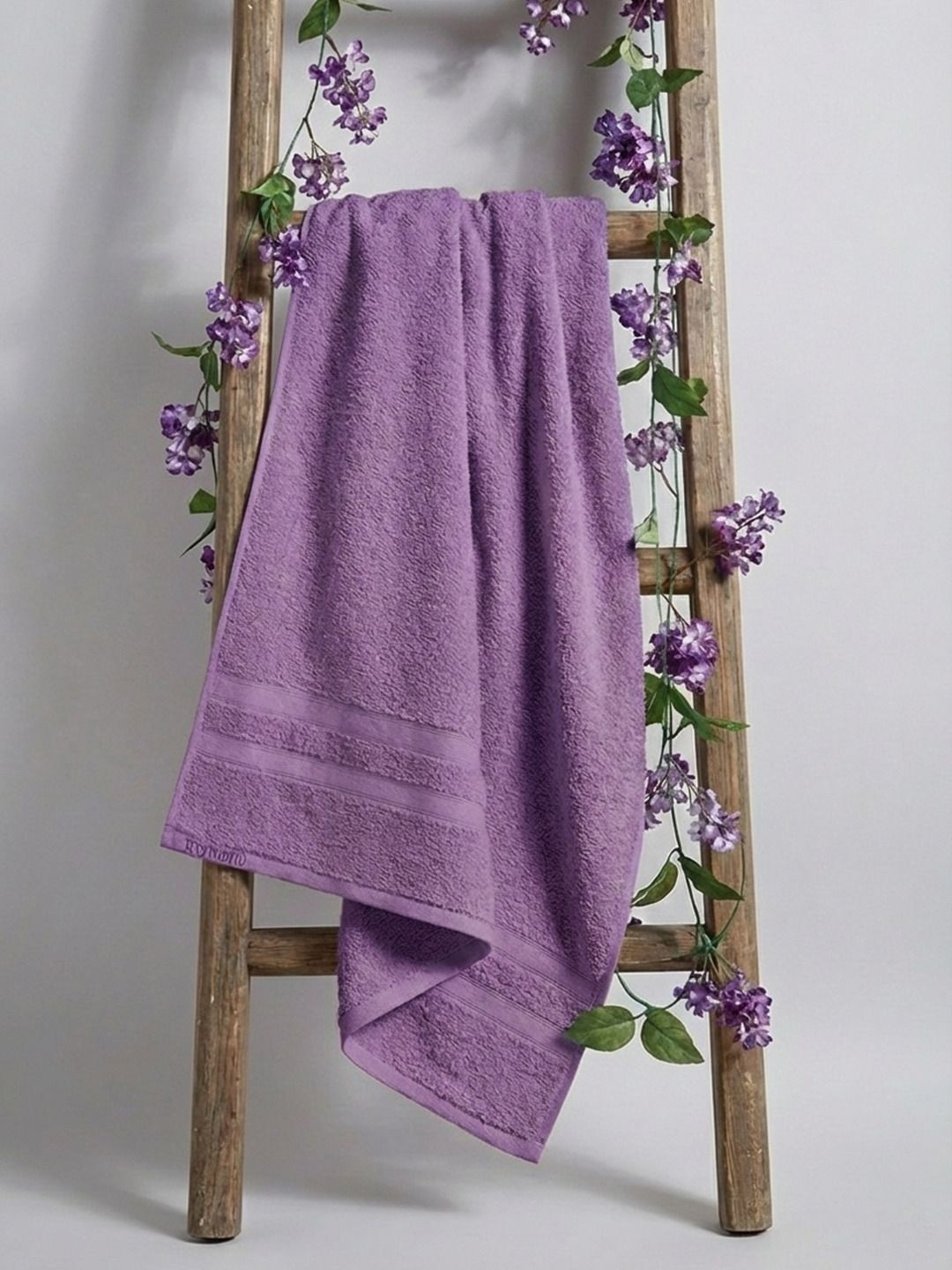 Raymond Home Purple Cotton 500 GSM Bath Towel