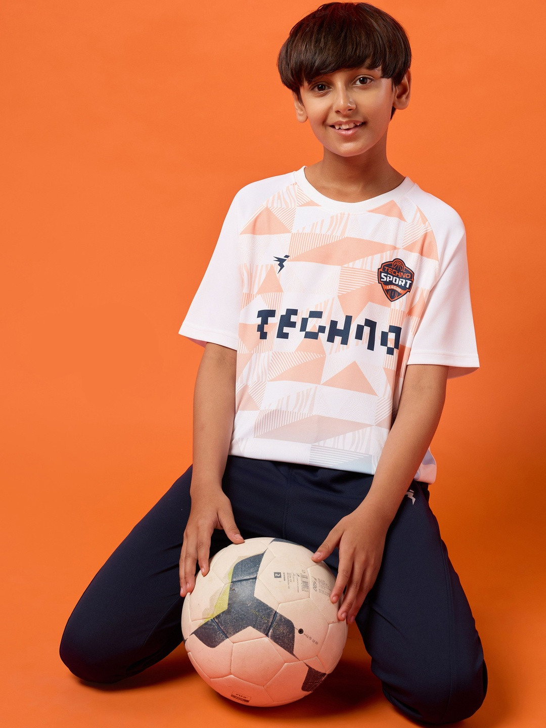 Technosport Boys Polyester Tshirts