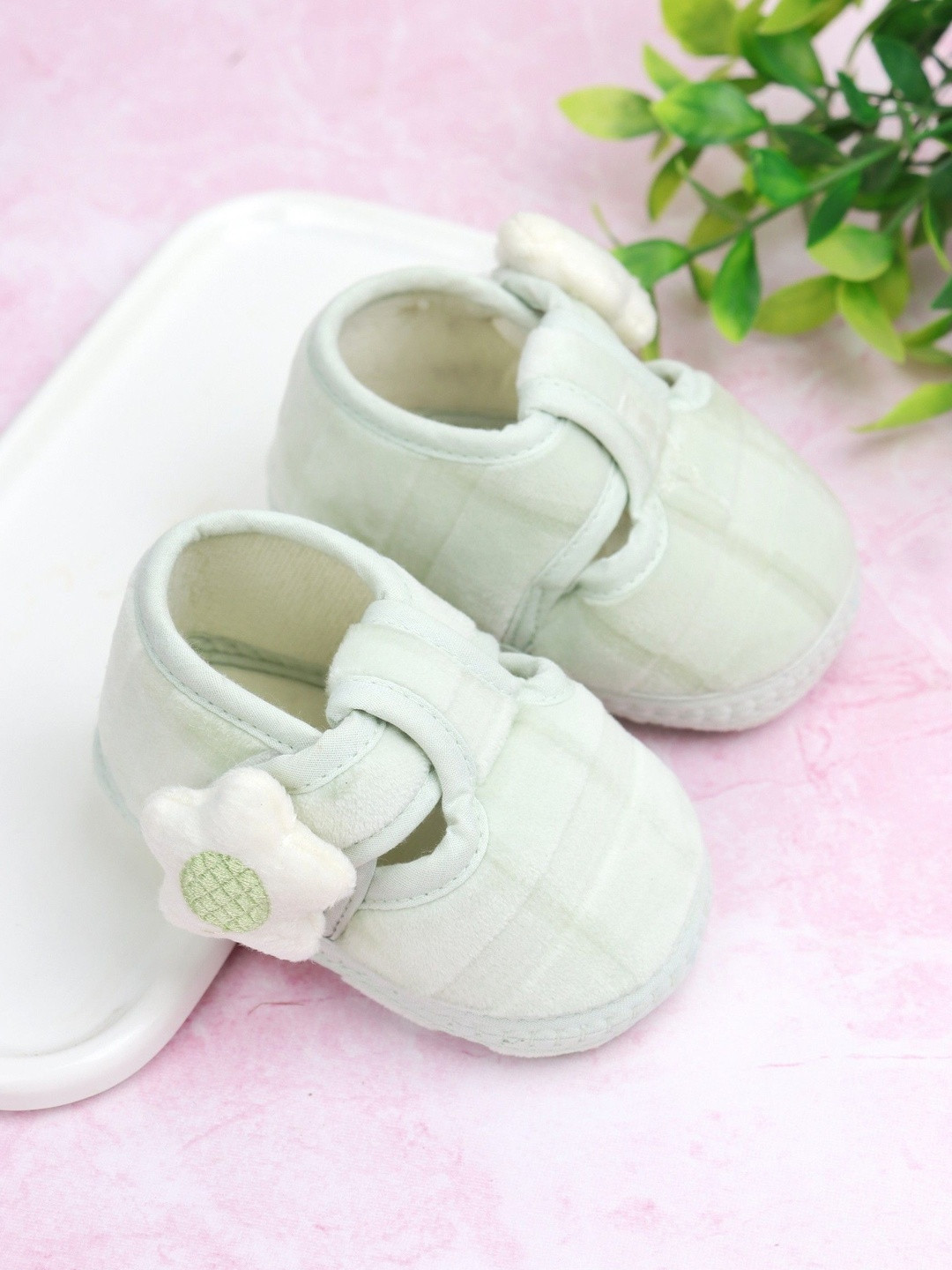 KIDSUN Unisex Infant Kids Casual Cotton Booties - Soft & Cozy Winter Shoes