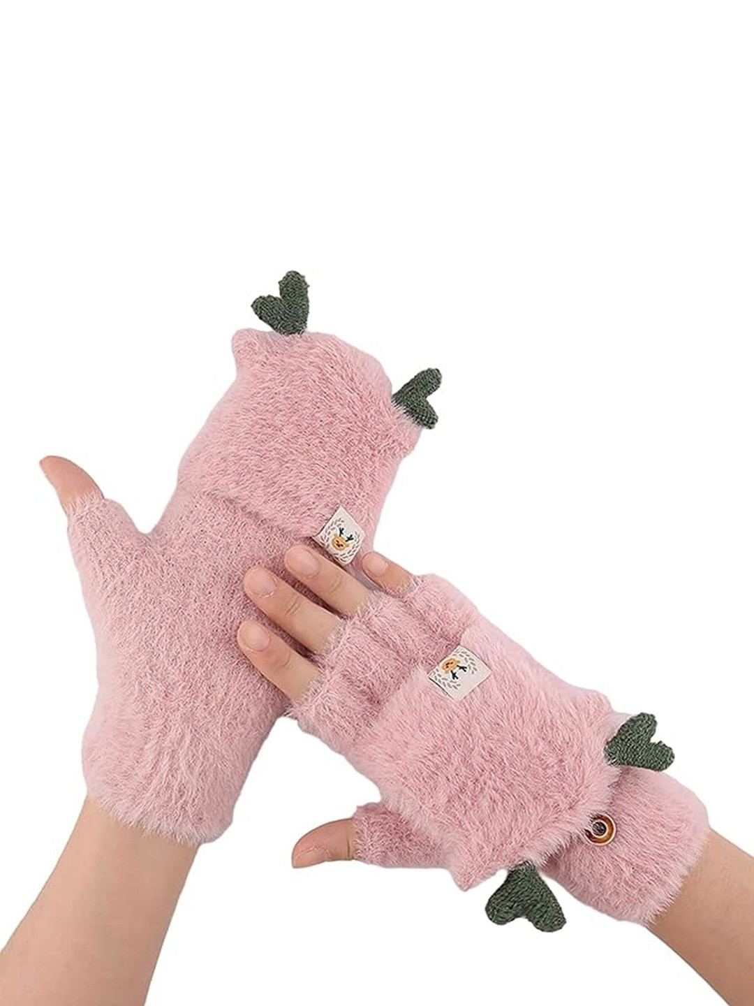 Bizarro.in Women Acrylic Winter Gloves