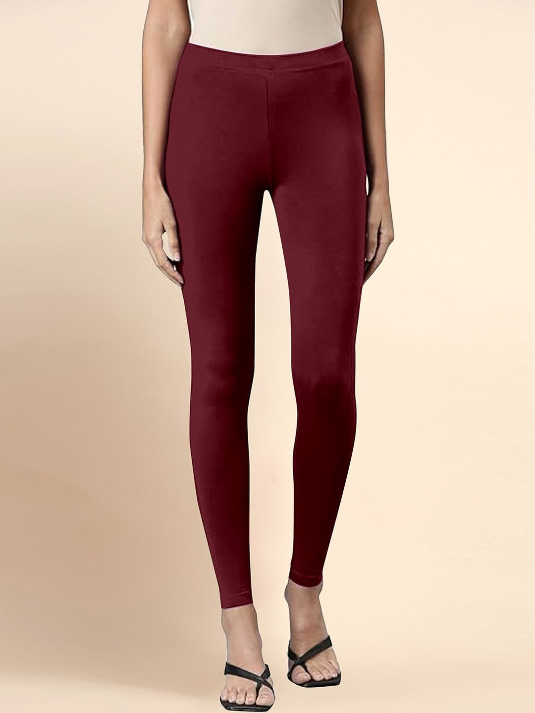 Trendmalls Mid-Rise Ankle-Length Leggings