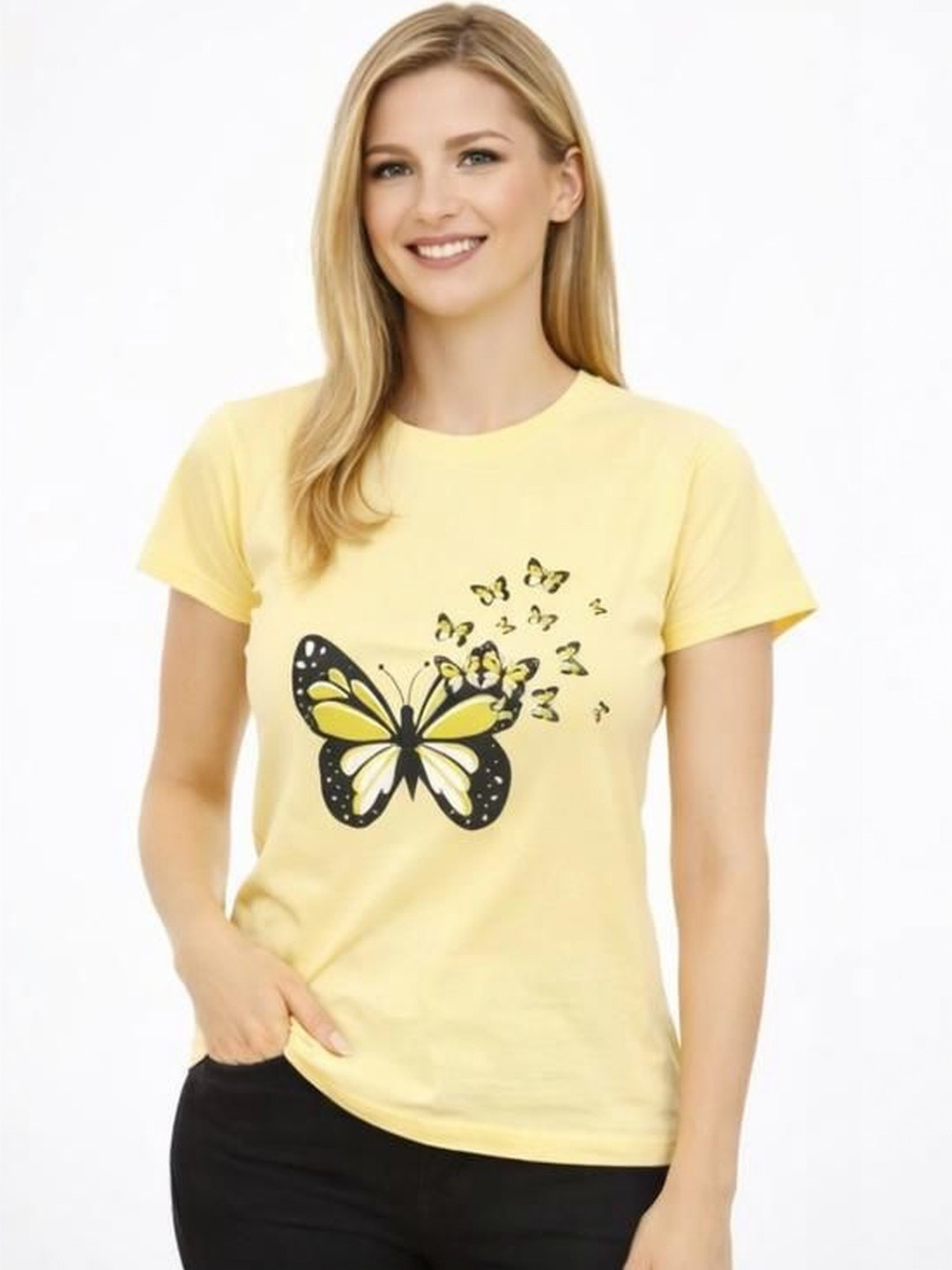 Raves Print Cotton Top