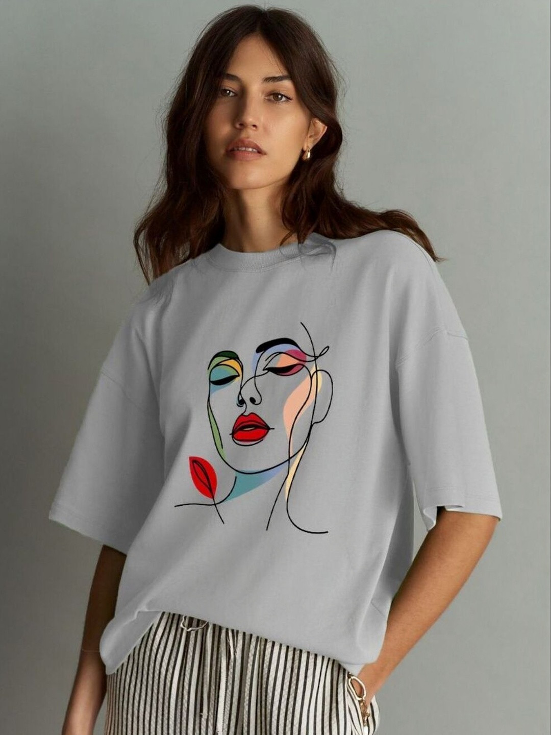 SZN Print Cotton Top