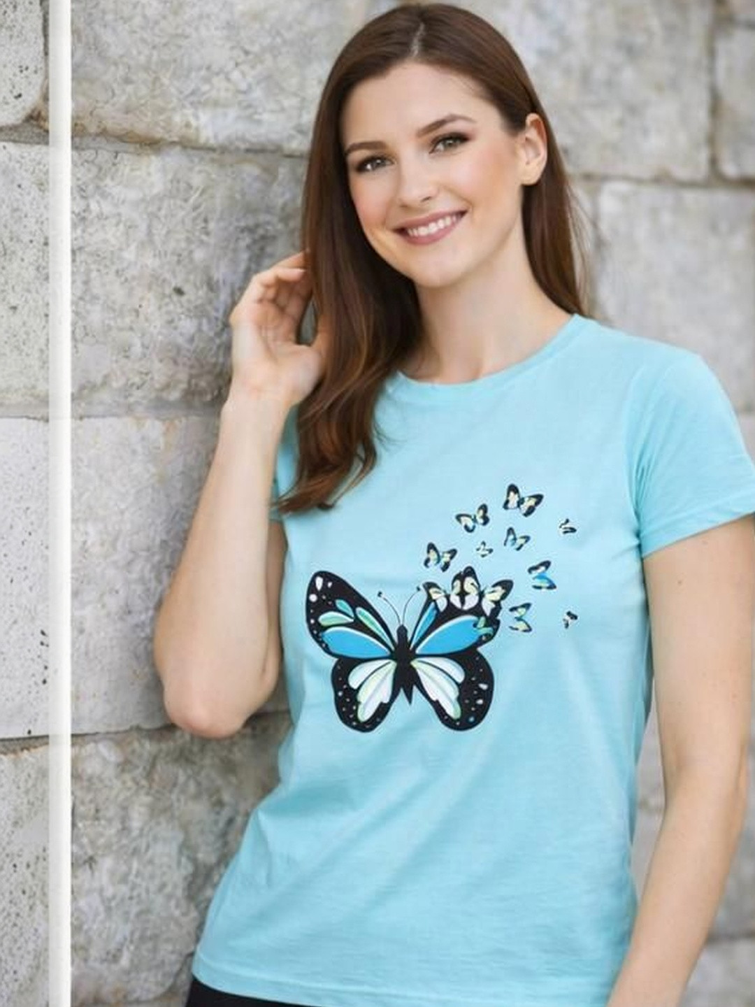 Raves Animal Print Cotton Top