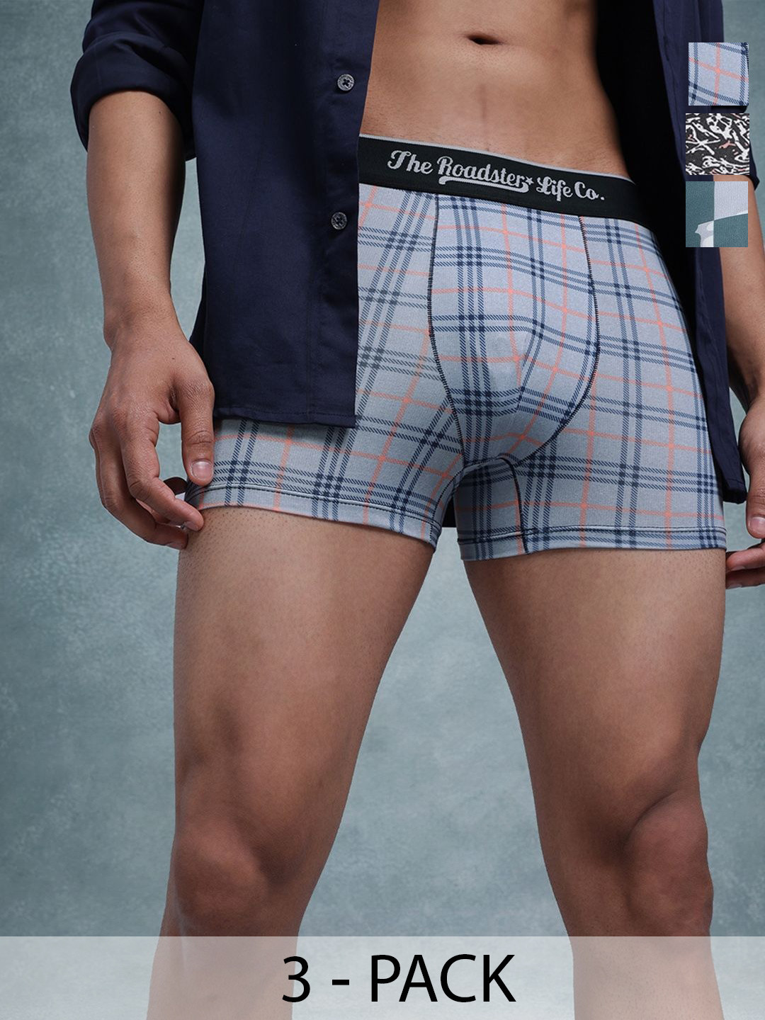 Roadster Pack of 3 Printed Trunk PK3 RTO PRINT-RO3-RO15-RO16-M