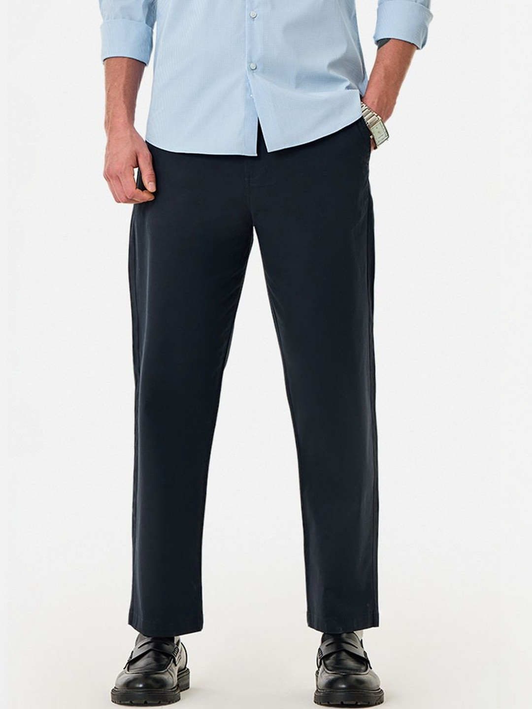 Snitch Straight Fit Trousers