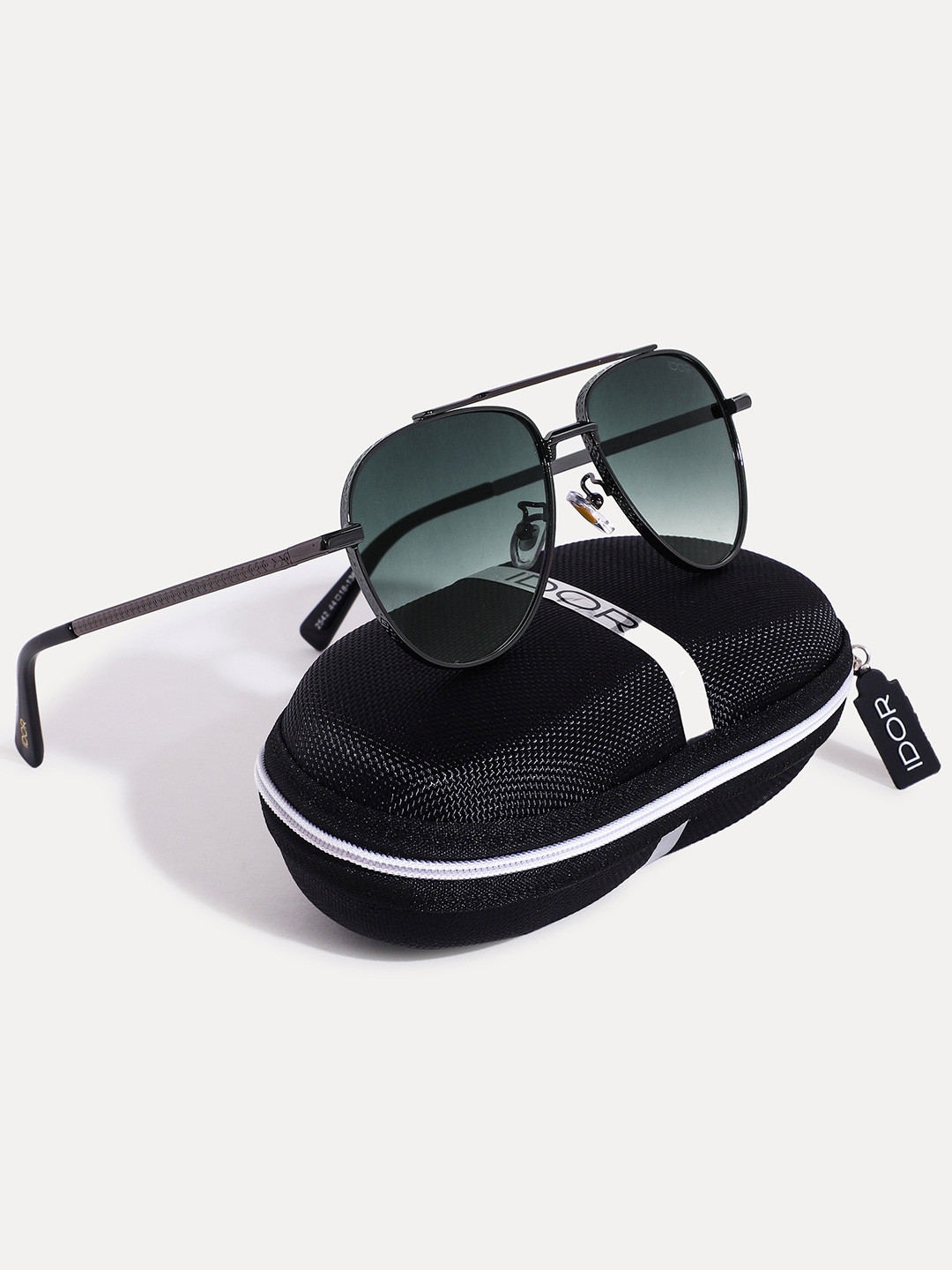 Idor Unisex Premium Metal High Quality Sunglass 2542-Grey