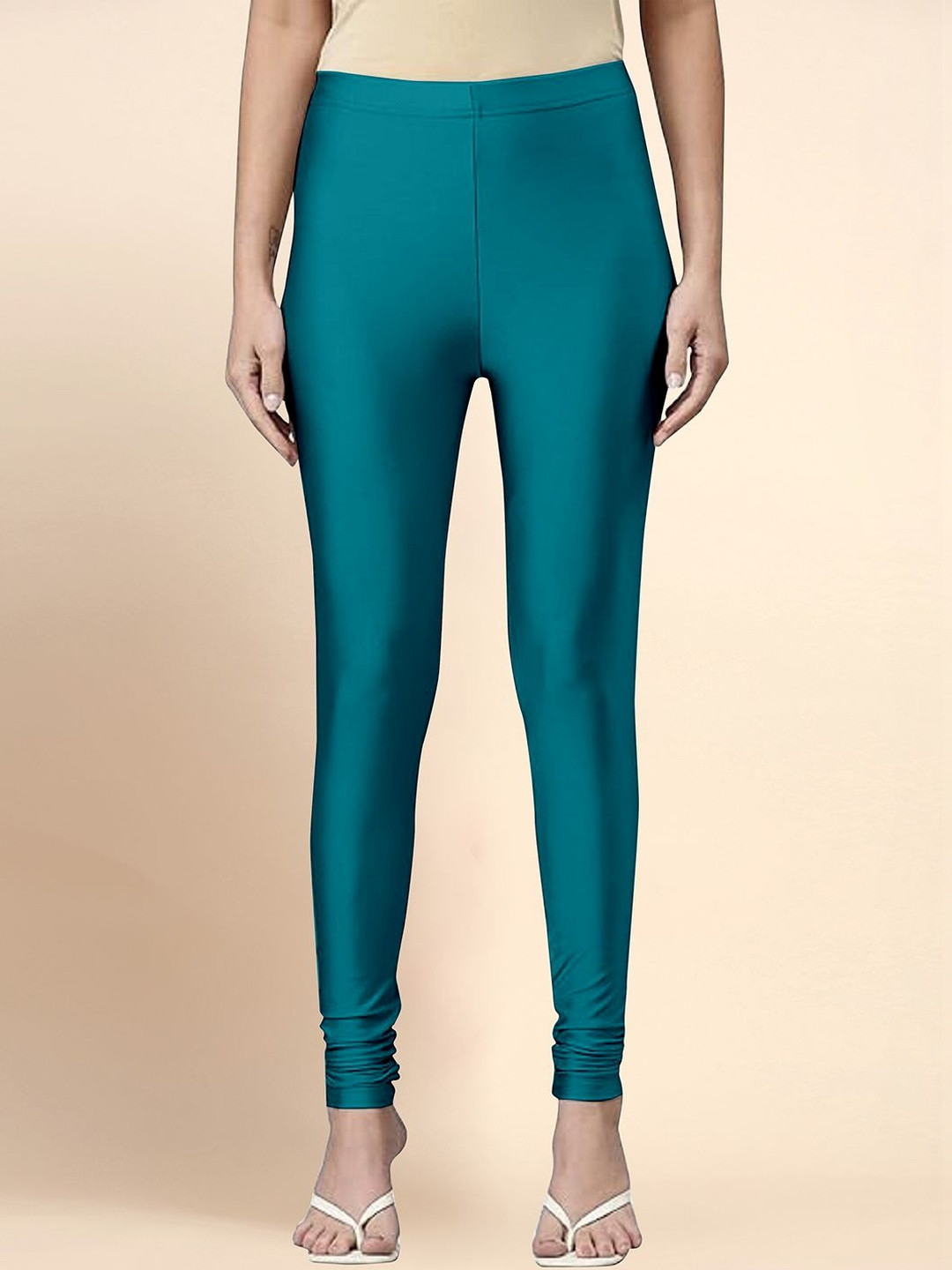 Trendmalls Women's Microfiber Elastane Stretch Soft Leggings With Ultrasoft Waistband