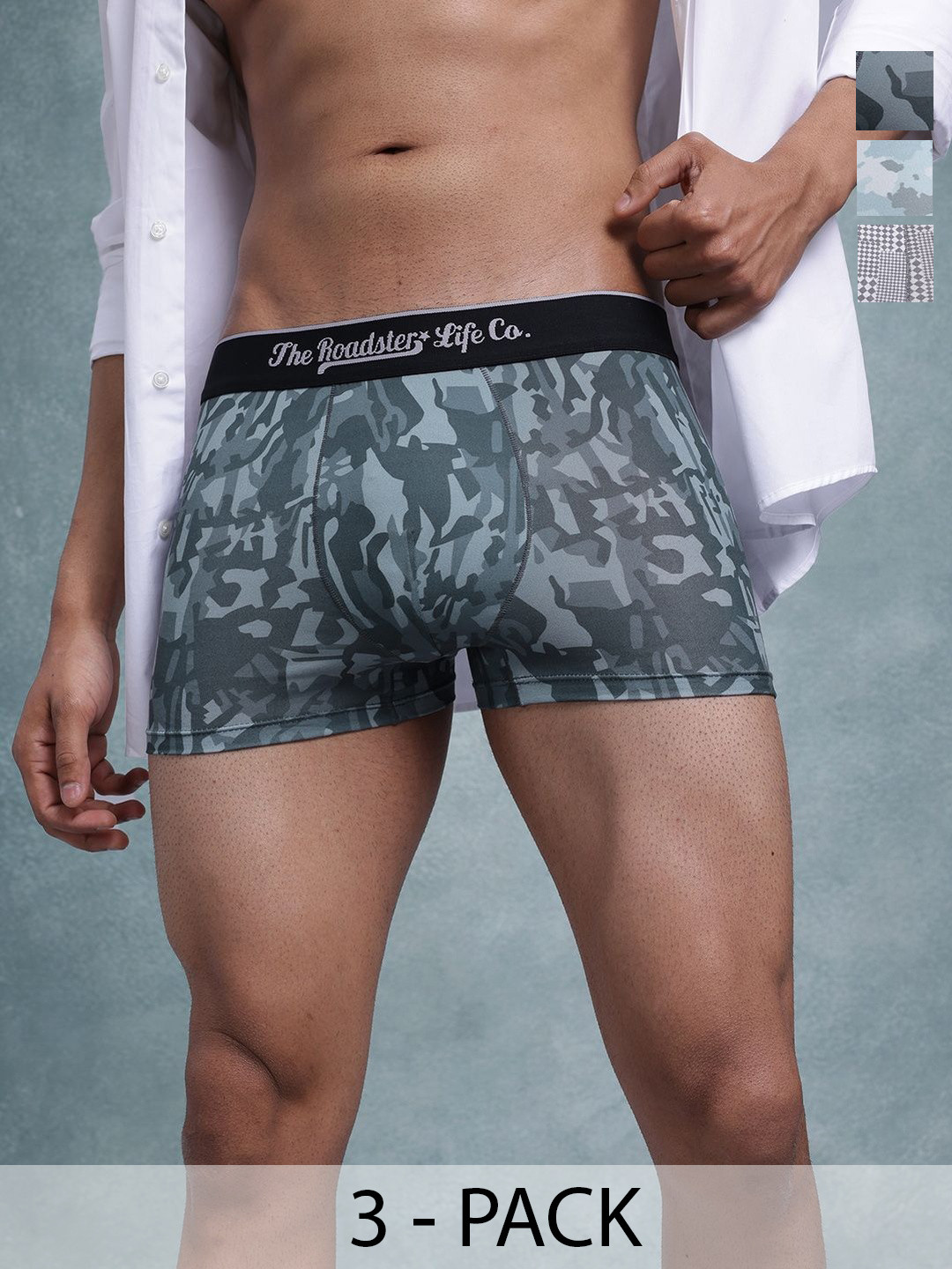 Roadster Pack of 3 Printed Trunk PK3 RTO PRINT-RO5-RO11-RO12-M