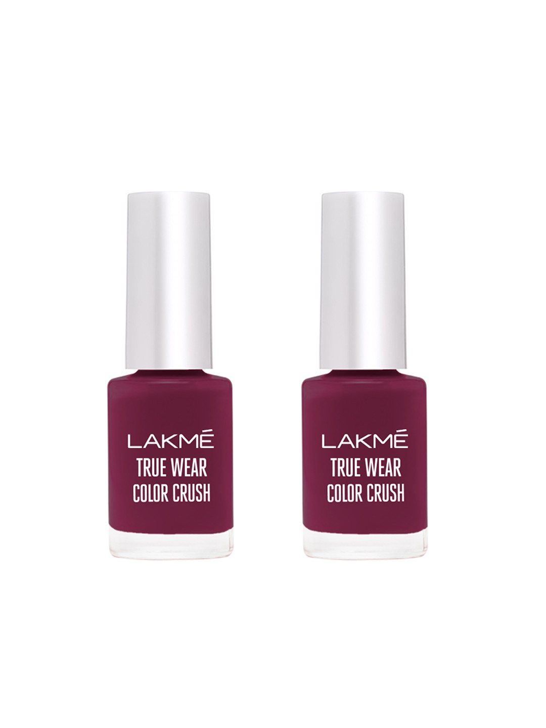 Lakme Set of 2 True Wear Color Crush Chip Resistant Nail Polish - 6ml - Shade 16