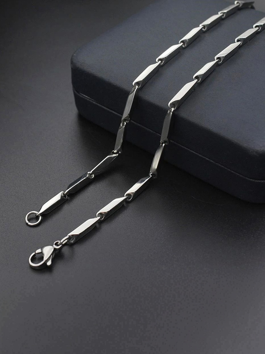 RV Jewels Unisex Sterling Silver Silver-Plated Chain
