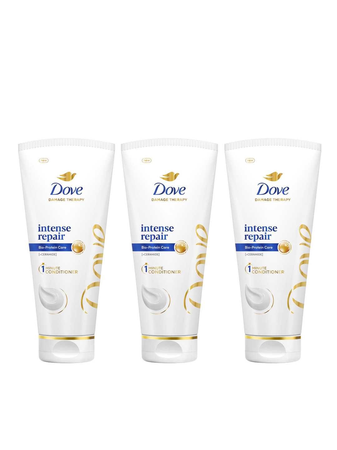 Dove Set of 3 Intense Repair Conditioner with Bio Protein - 175 ml each