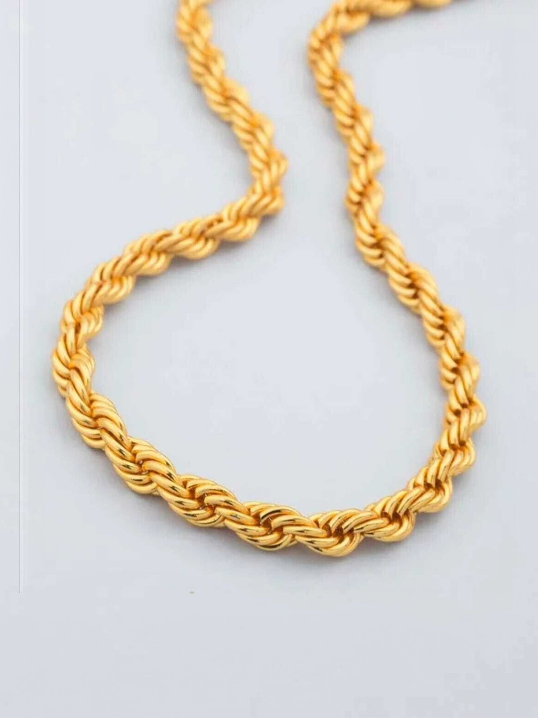 RV Jewels Unisex Brass Gold-Plated Chain