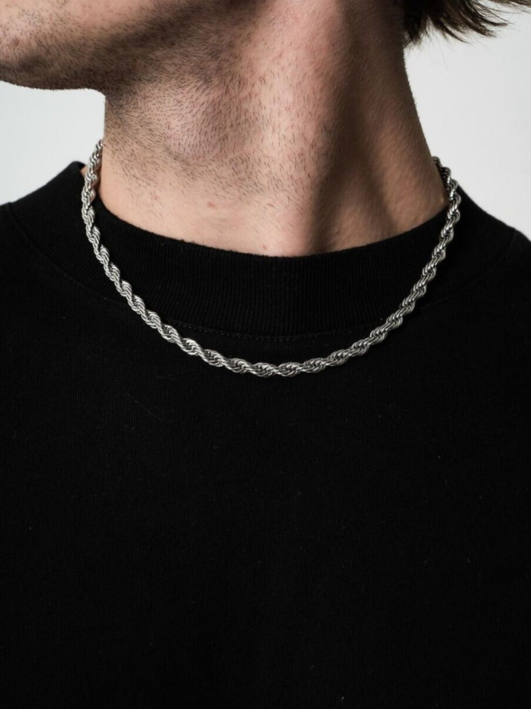 RV Jewels Men Brass Gold-Plated Chain