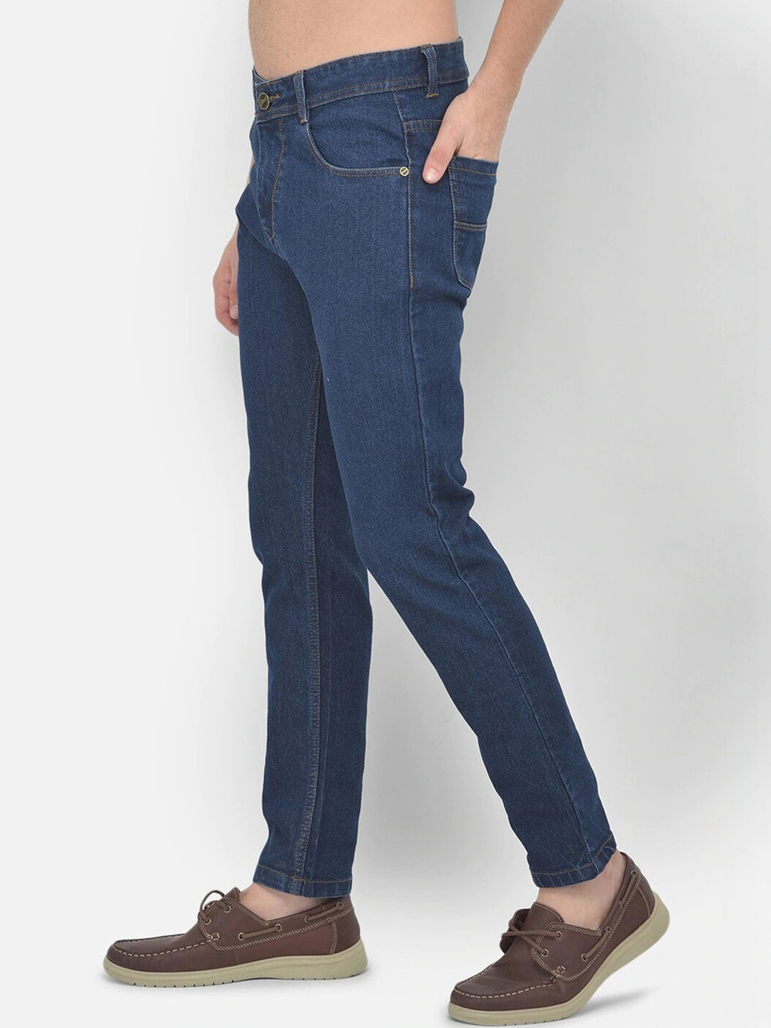 XENOR Men Slim Fit Mid-Rise Jeans