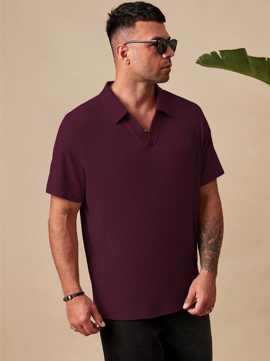 GENZILOOKS Men Polo Collar Organic Cotton 1 T-shirt