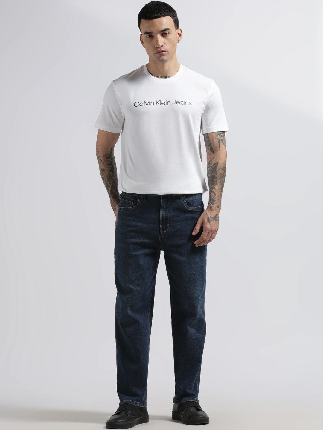 Calvin Klein Jeans Men Typography Printed T-shirt