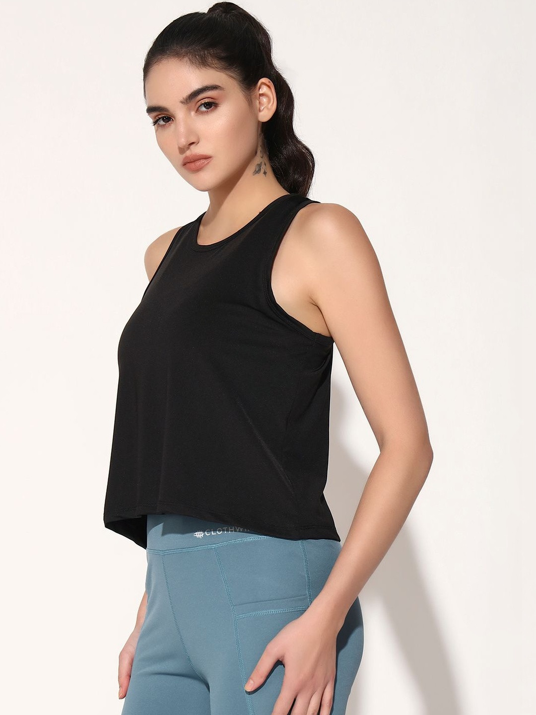 CLOTHWIK COLLECTION Tank Crop Top