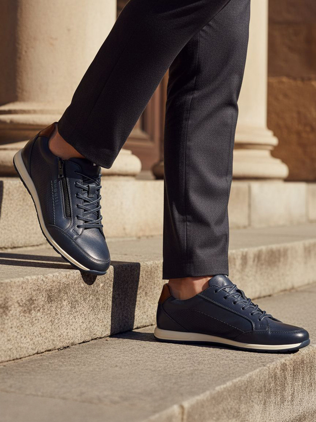 Bugatti Men Leather Sneakers
