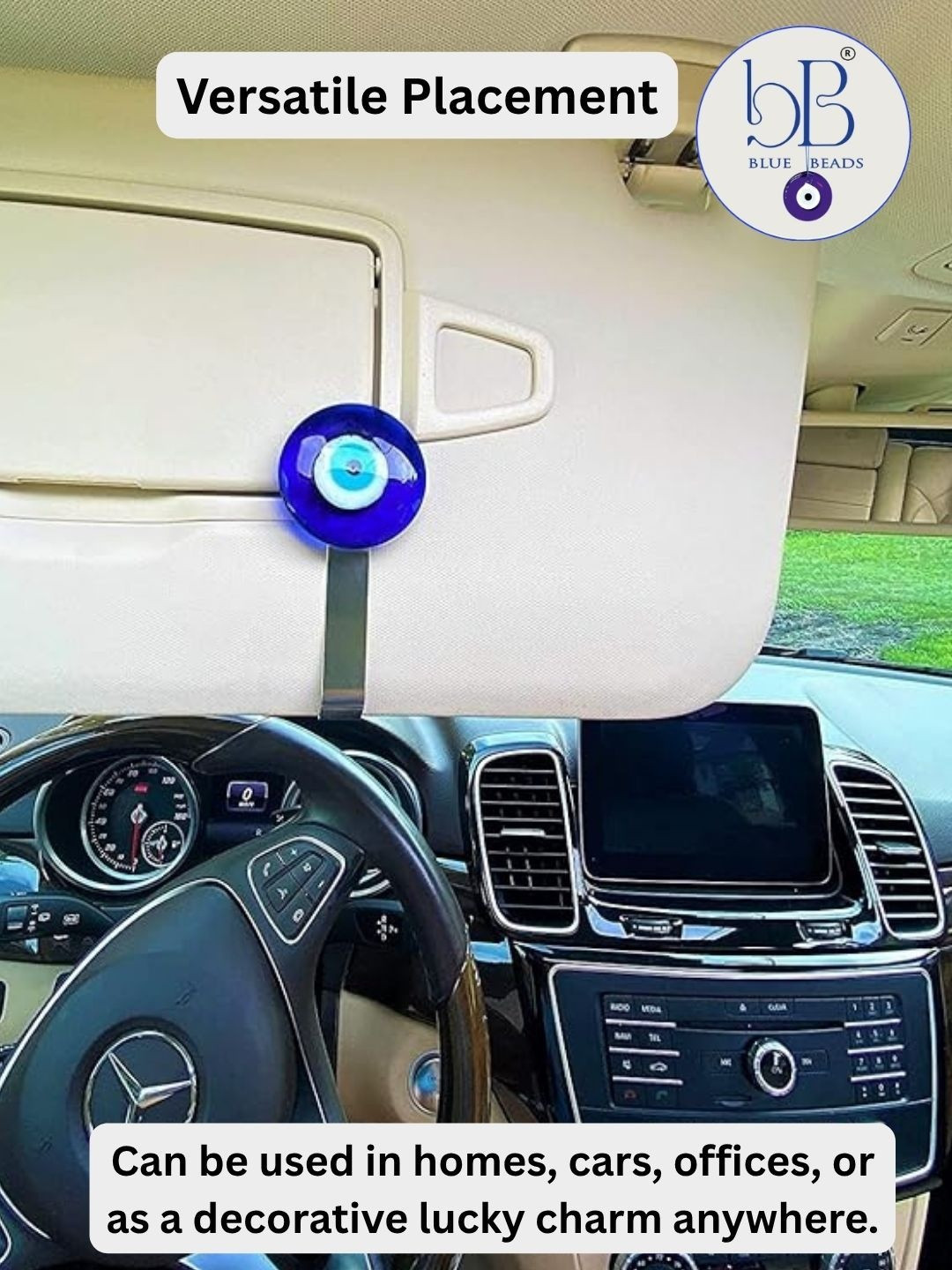 BLUE BEADS Evil Eye Fridge Refrigerator Magnets