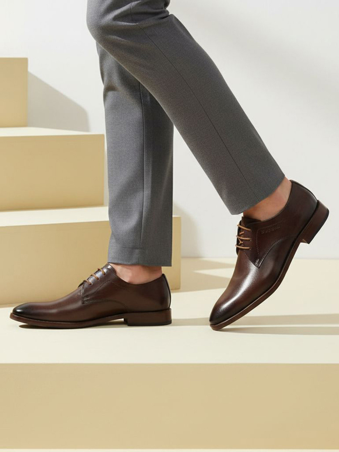 Bugatti Men Leather Formal Derbys