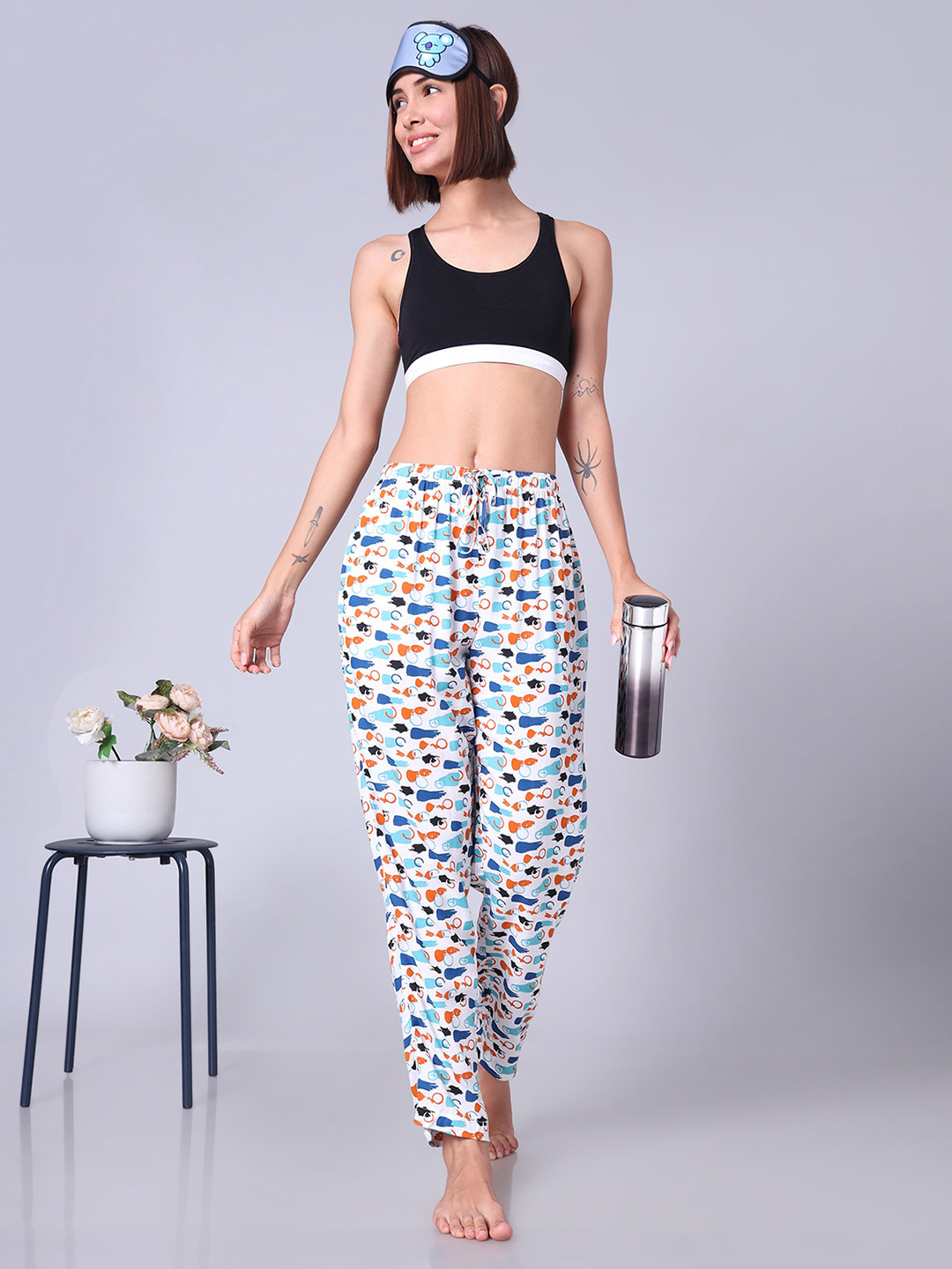 URBAN SCOTTISH Women Printed Lounge Pants