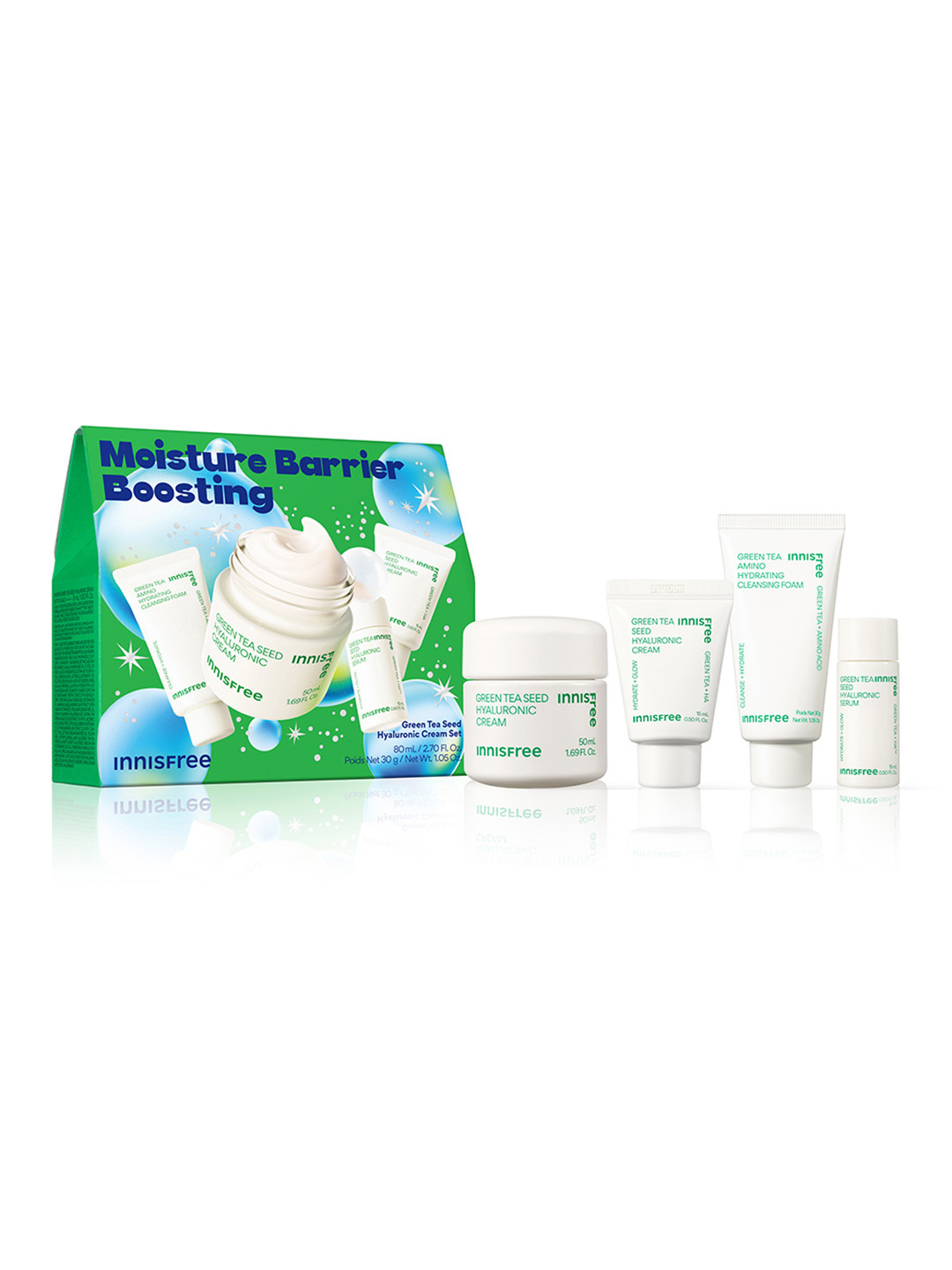 Innisfree Hydration Barrier Boosting Routine for Supple Skin