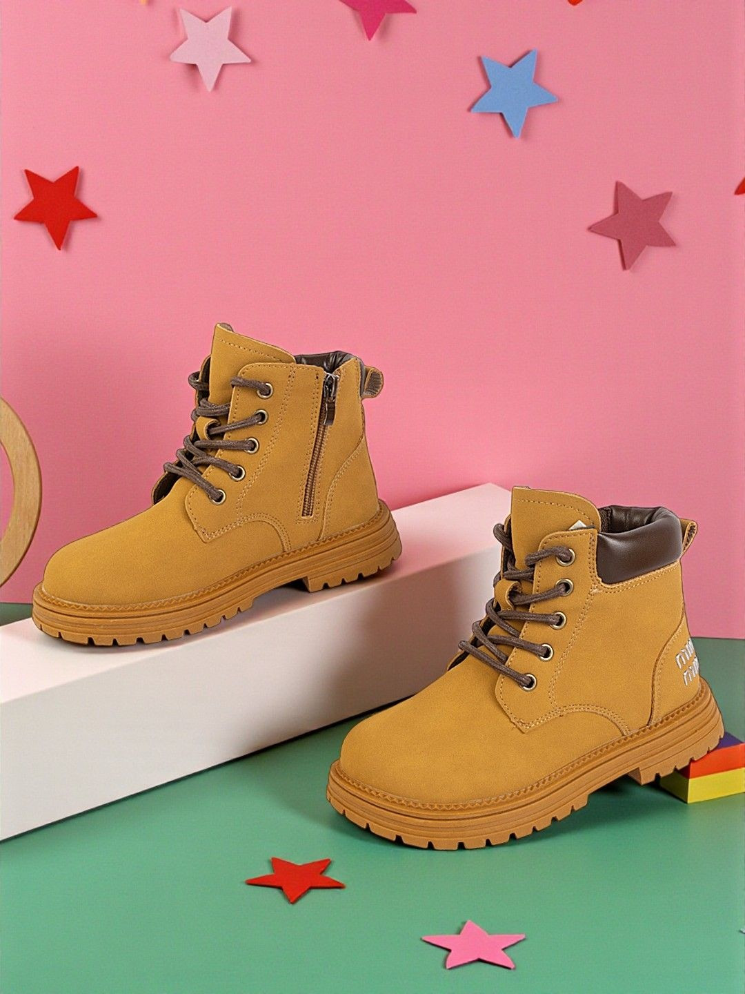 Truffle Collection Kids Textured Boots
